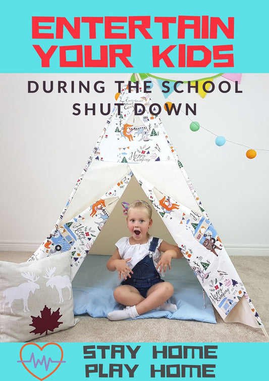 Top tips to keep your kids entertained during the school shut down!