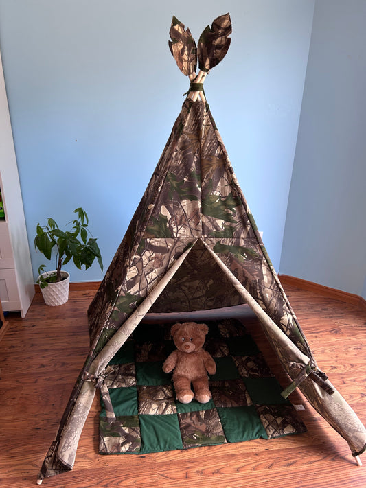 Can’t See Me! Our New Mossy Oak Teepee Launch