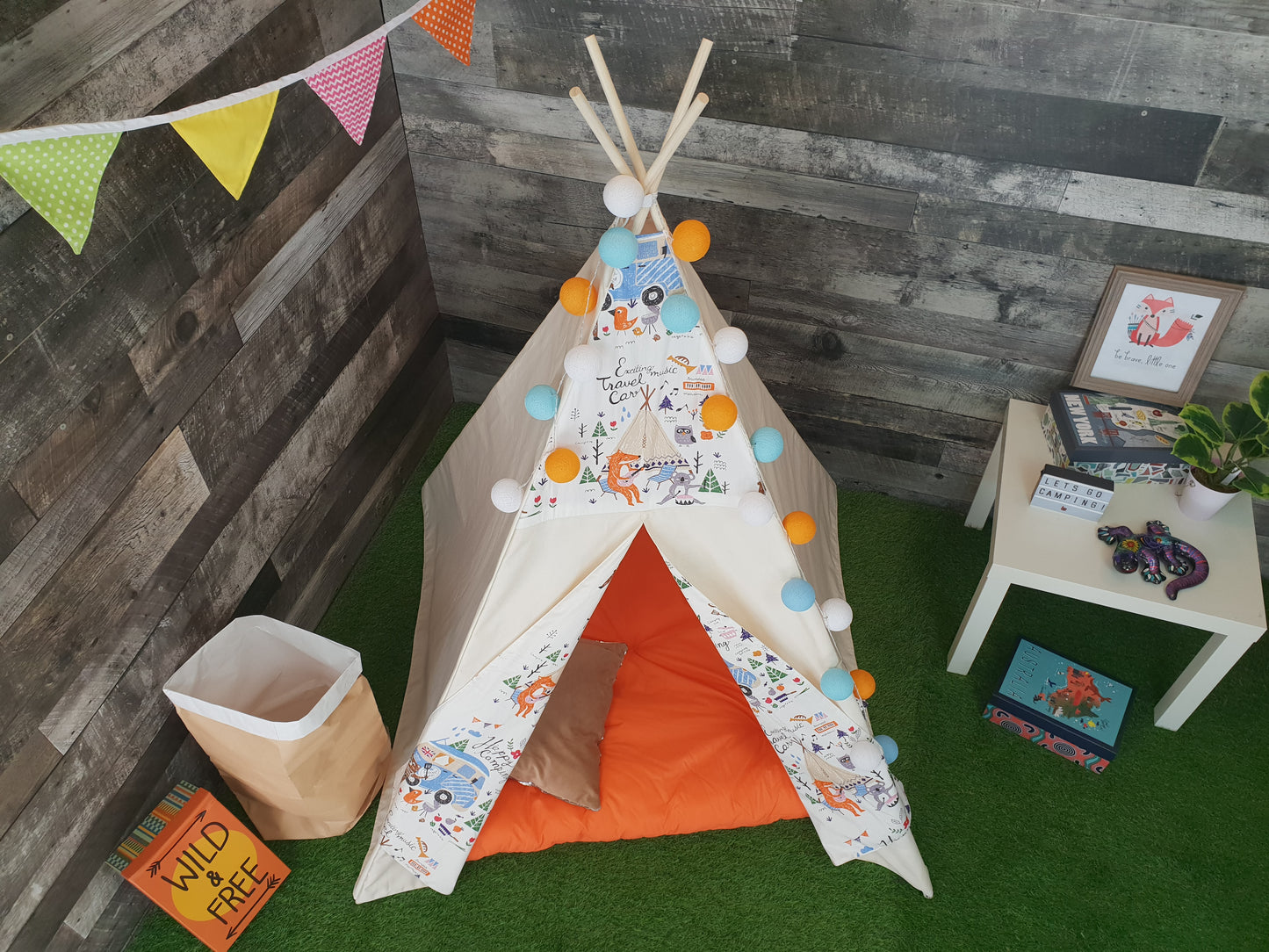 Happy Campers Unisex Teepee image 1