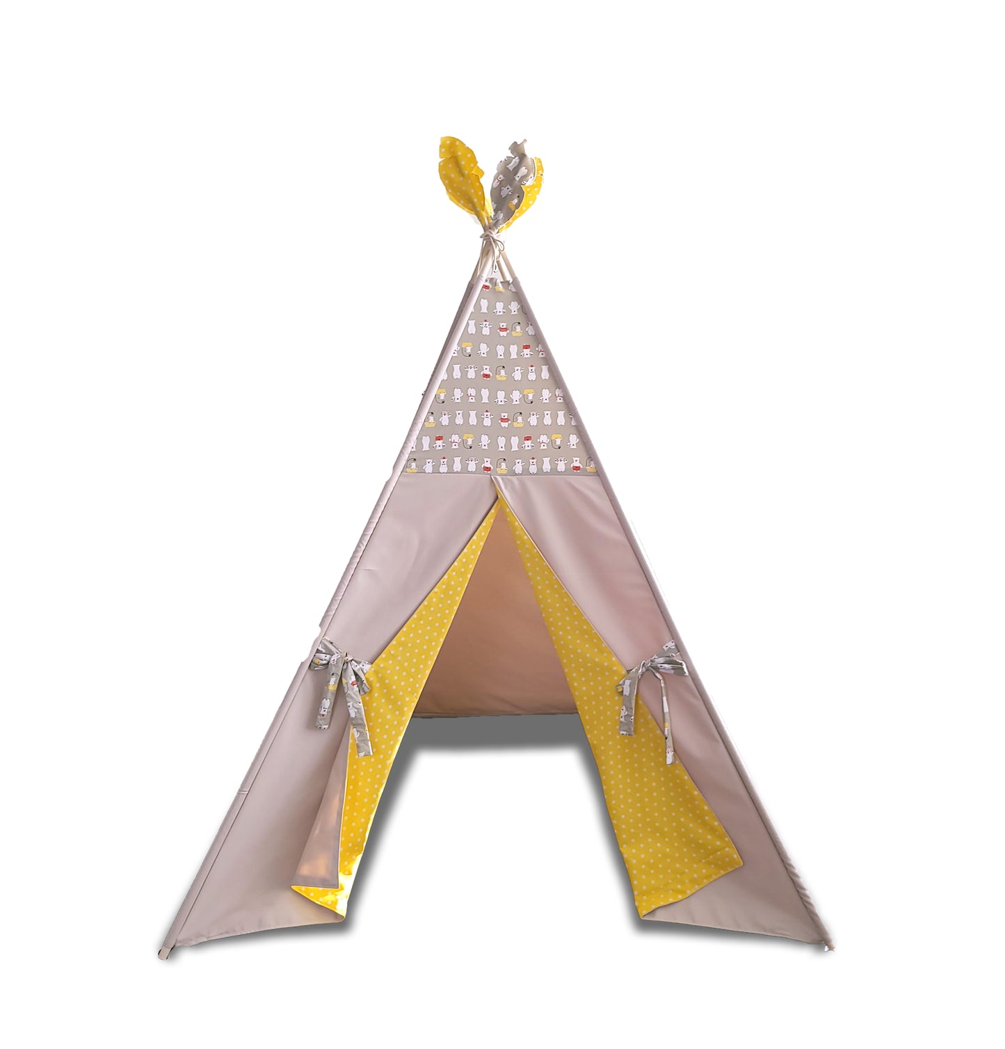 Polar Bear Bath Time Teepee Tent with Window image 2