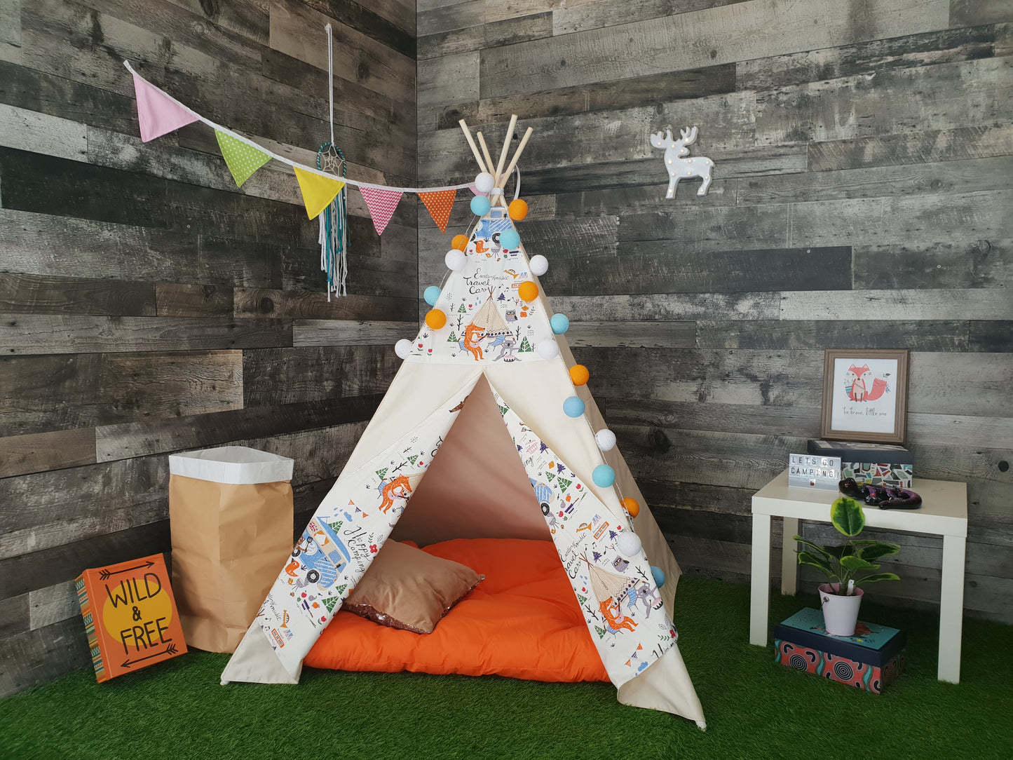 Happy Campers Unisex Teepee image 2