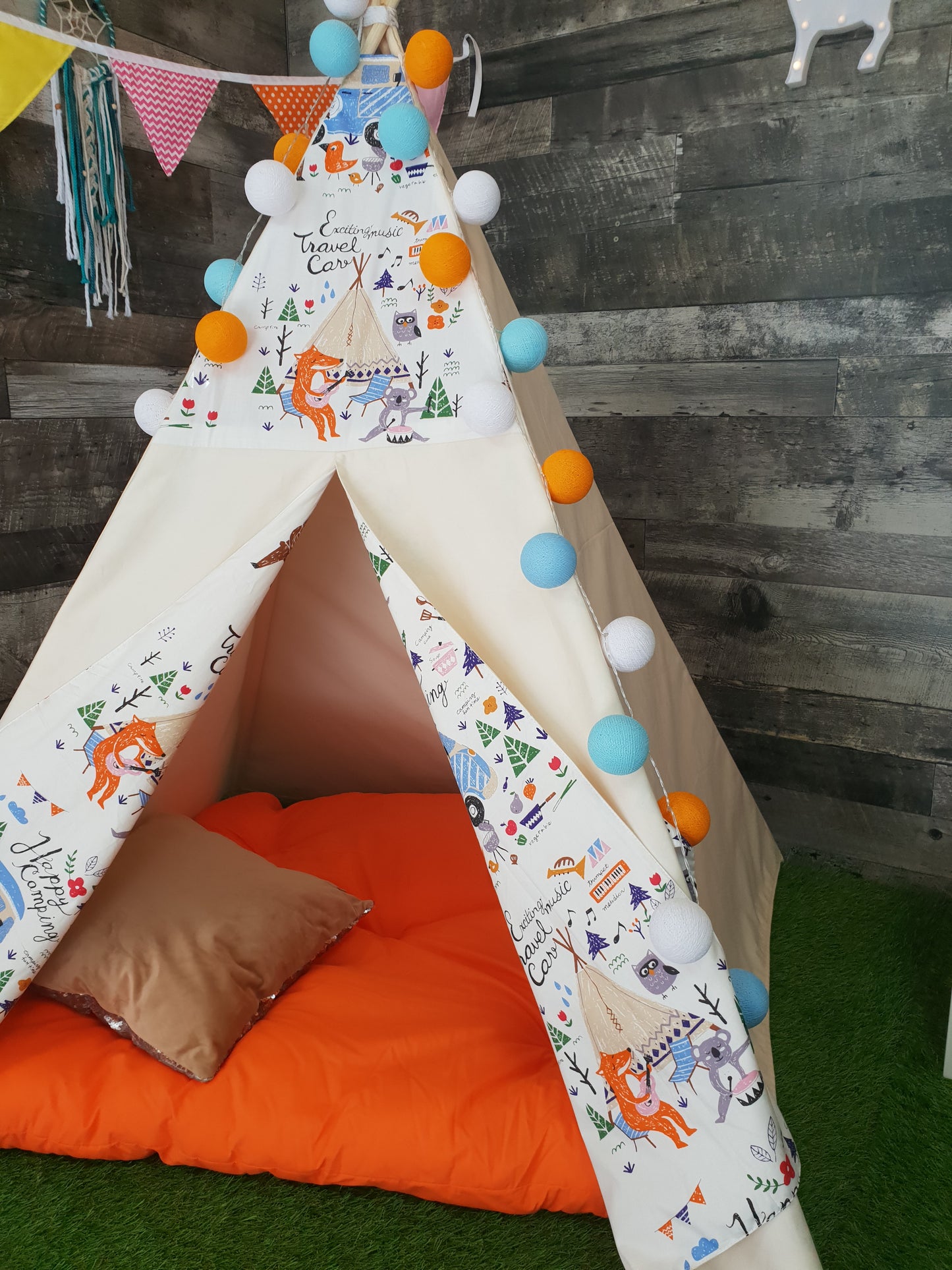 Happy Campers Unisex Teepee image 5
