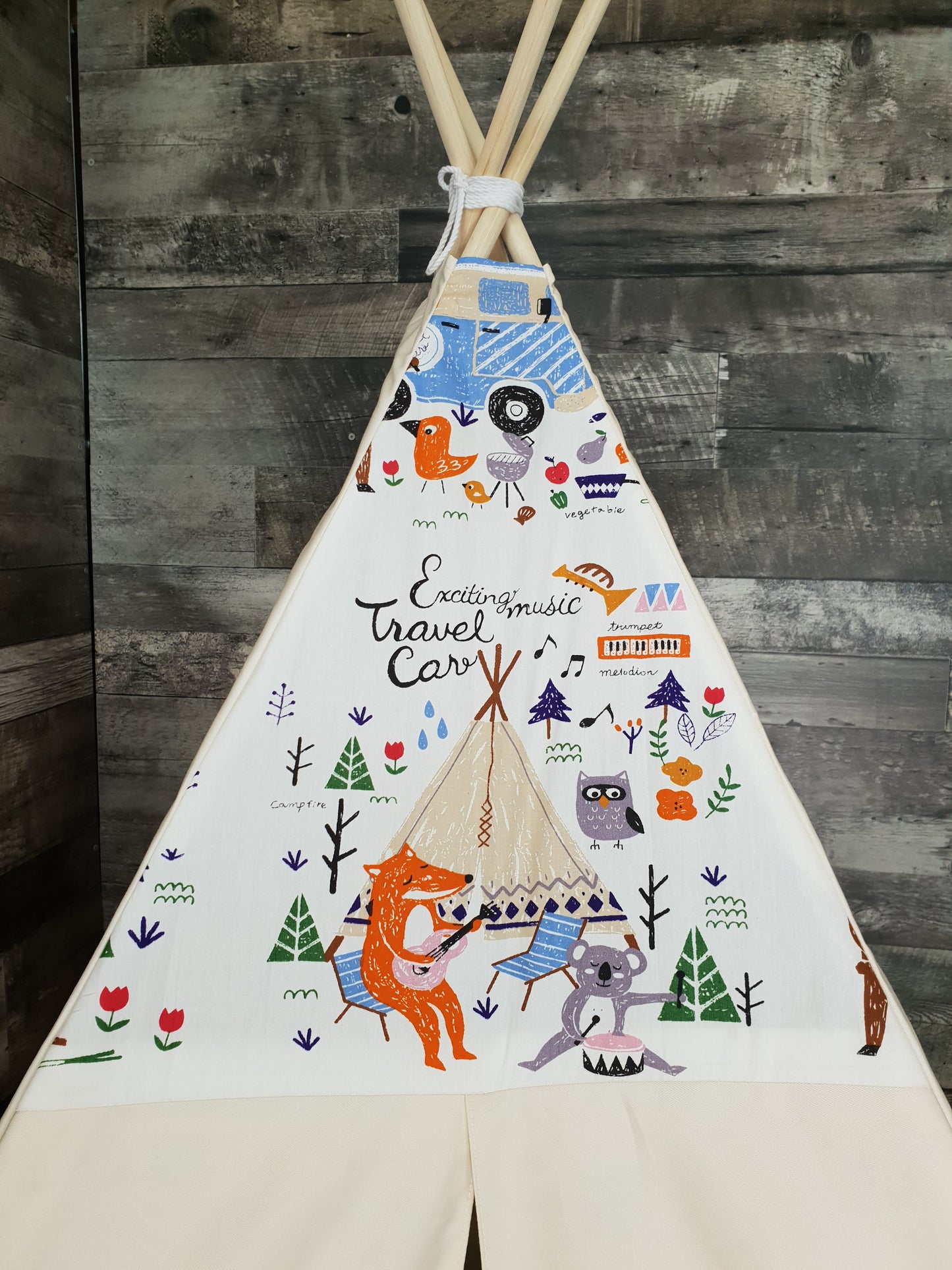 Happy Campers Unisex Teepee image 7