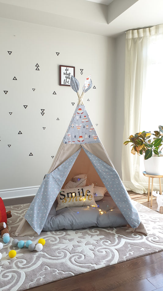 Bear, Owl, Teepee and Arrows Combo Tent image 0