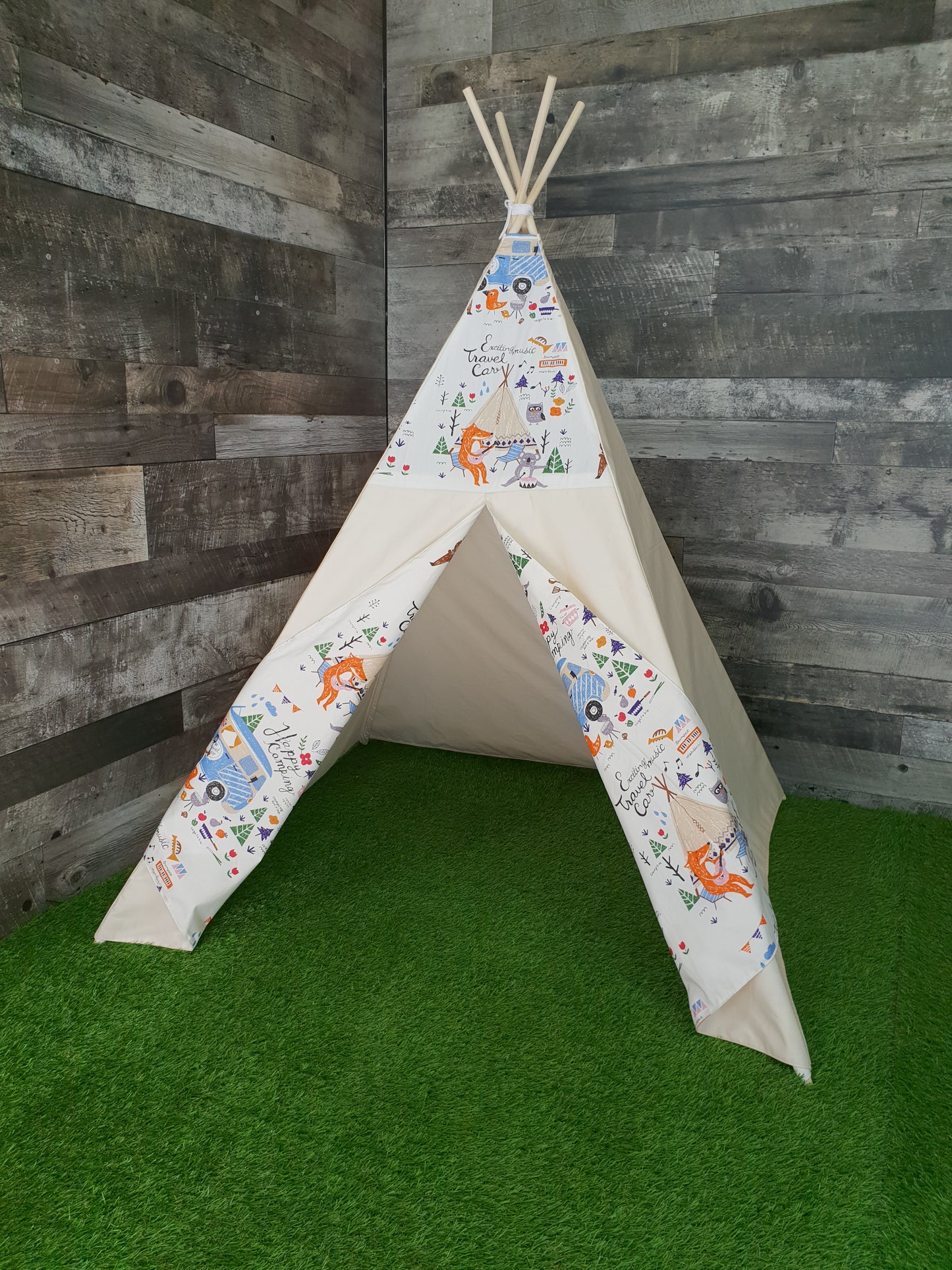 Happy Campers Unisex Teepee image 8
