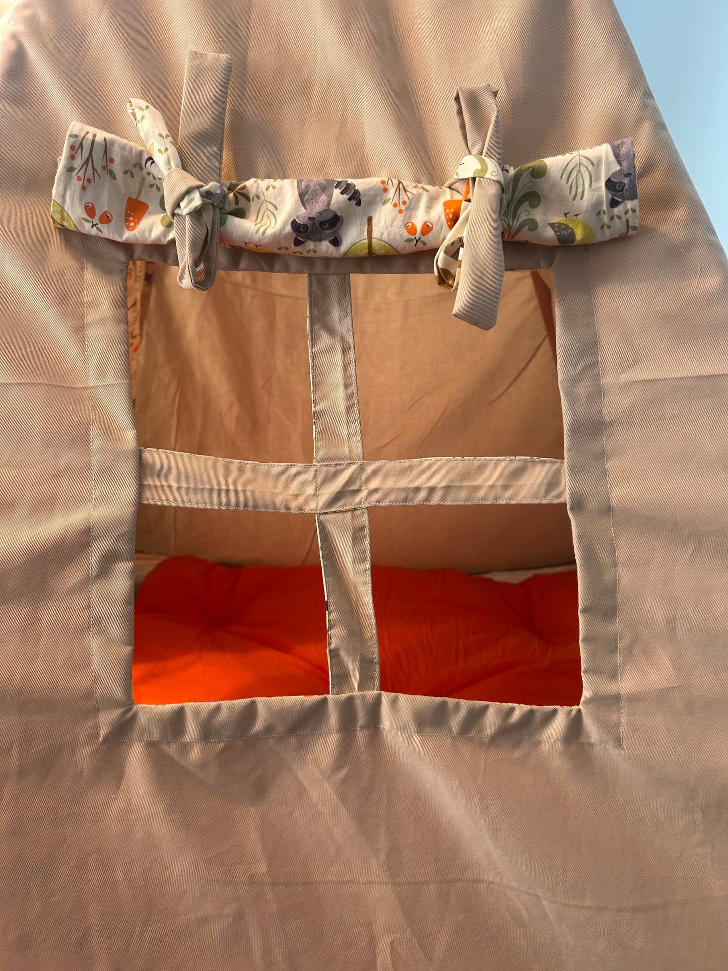 Woodland Whimsy Teepee kids medium size with Window