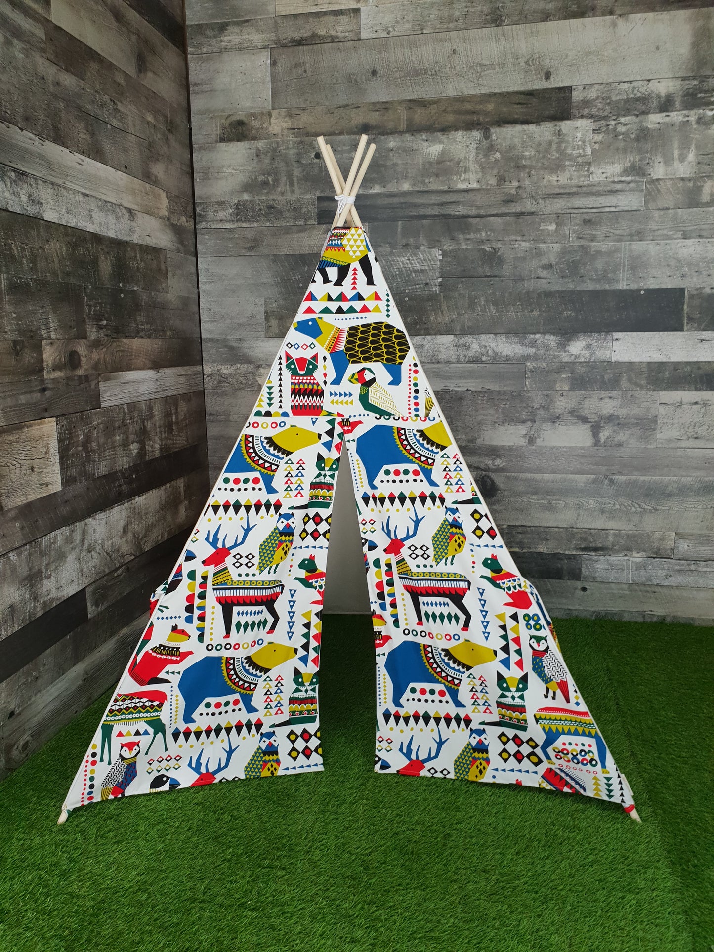 Aztec Jungle Play unisex Teepee Tent image 3