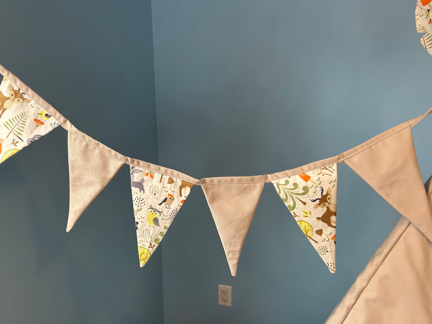 Woodland Whimsy Teepee kids medium size with Window