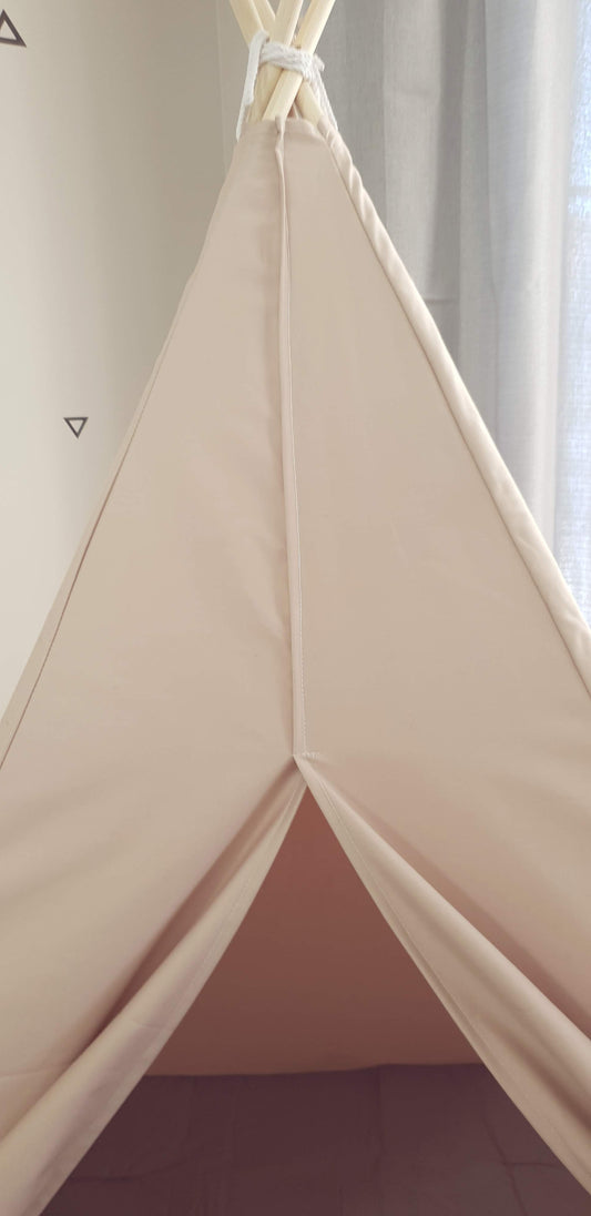 Plain Taupe Unisex TeepeeTent image 1