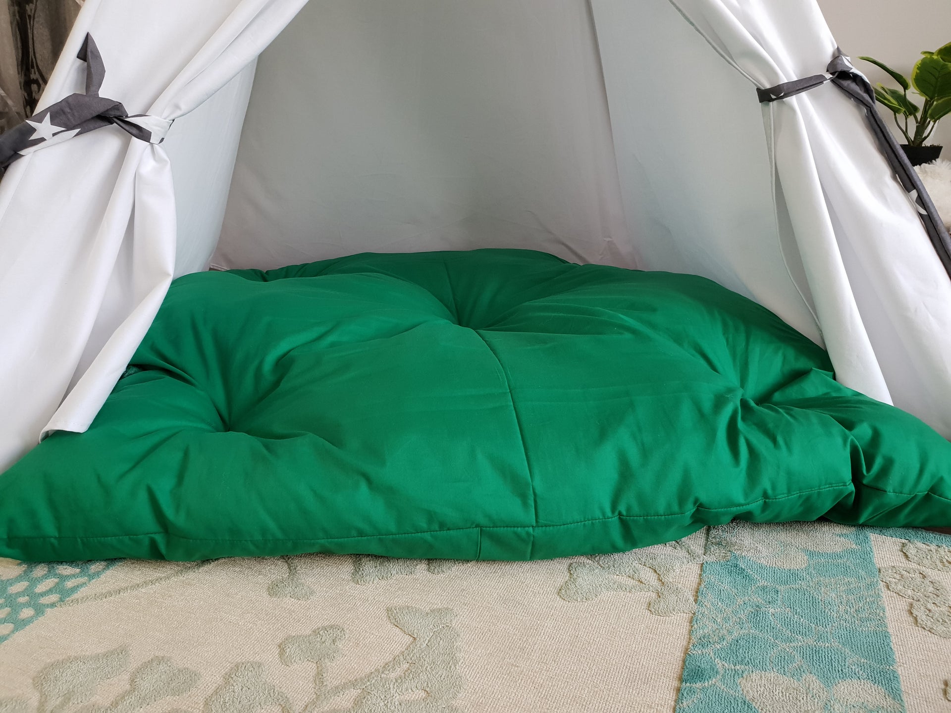 cushion for tent Big SOFT Floor Cushion for Teepee Tent Reading Corner