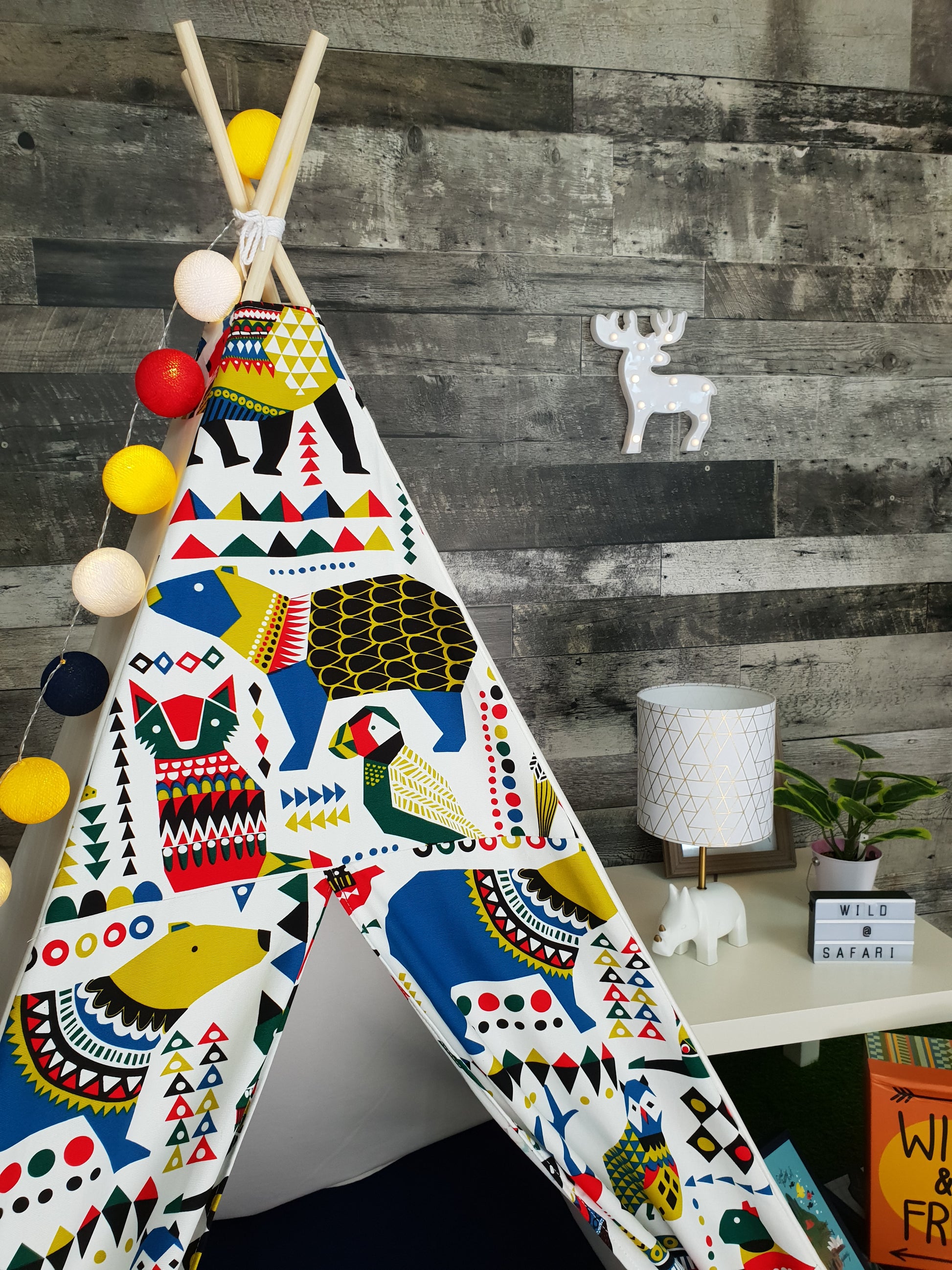 Aztec Jungle Play unisex Teepee Tent image 6