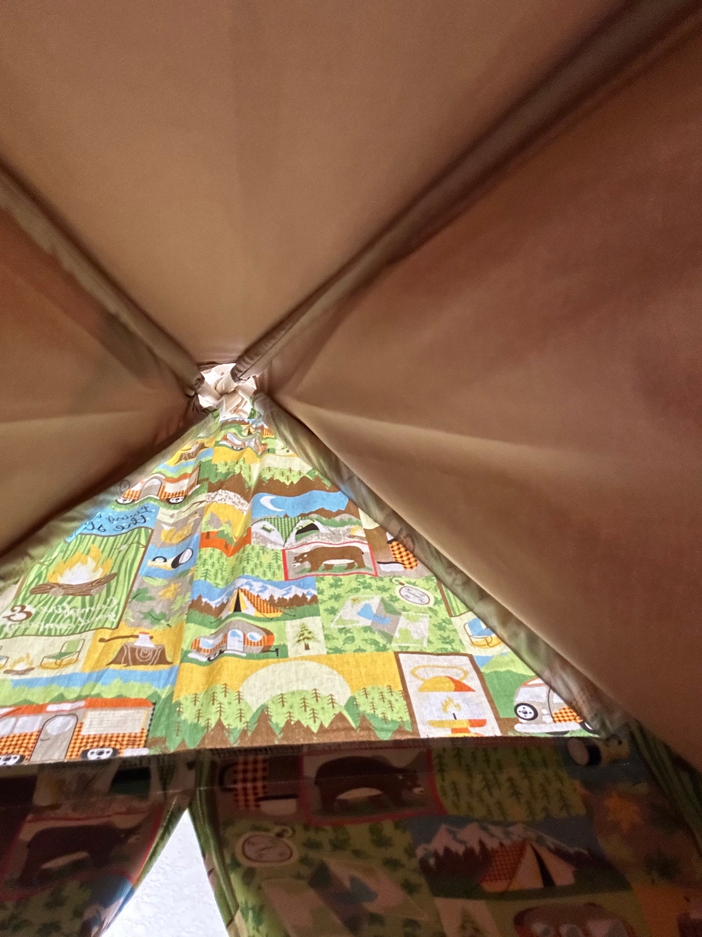Camping Adventure Teepee – Indoor Play Tent for Kids