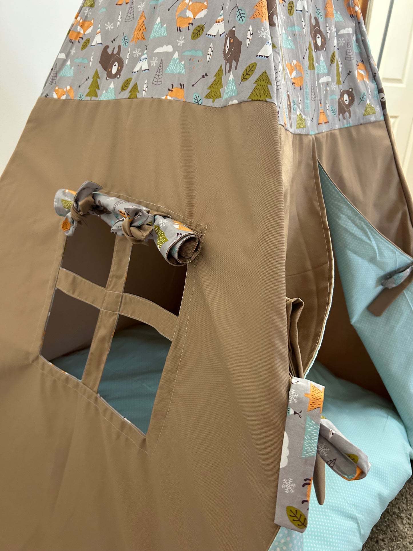 Woodland Whisper Teepee - Indoor Play Tent for Kids