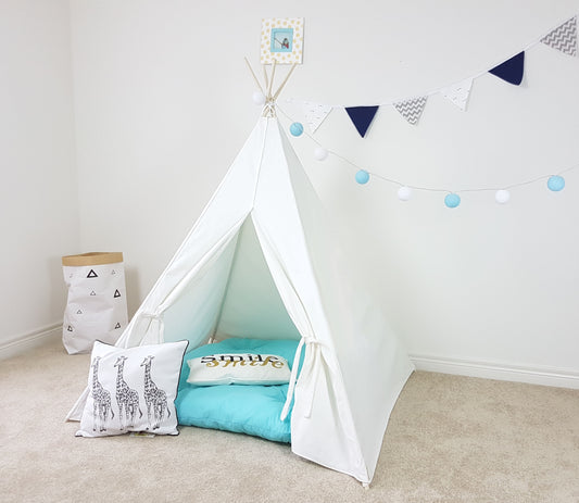 Plain White Classic Teepee image 1