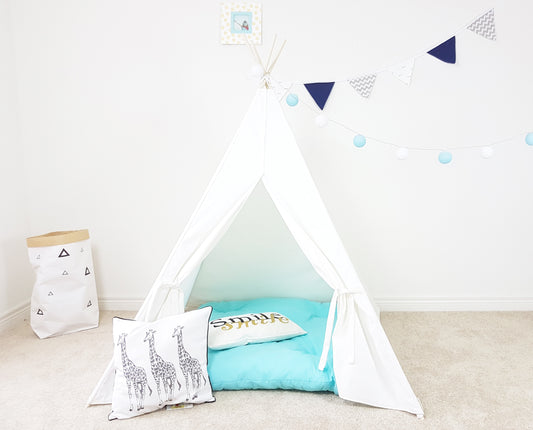 Plain White Classic Teepee image 0