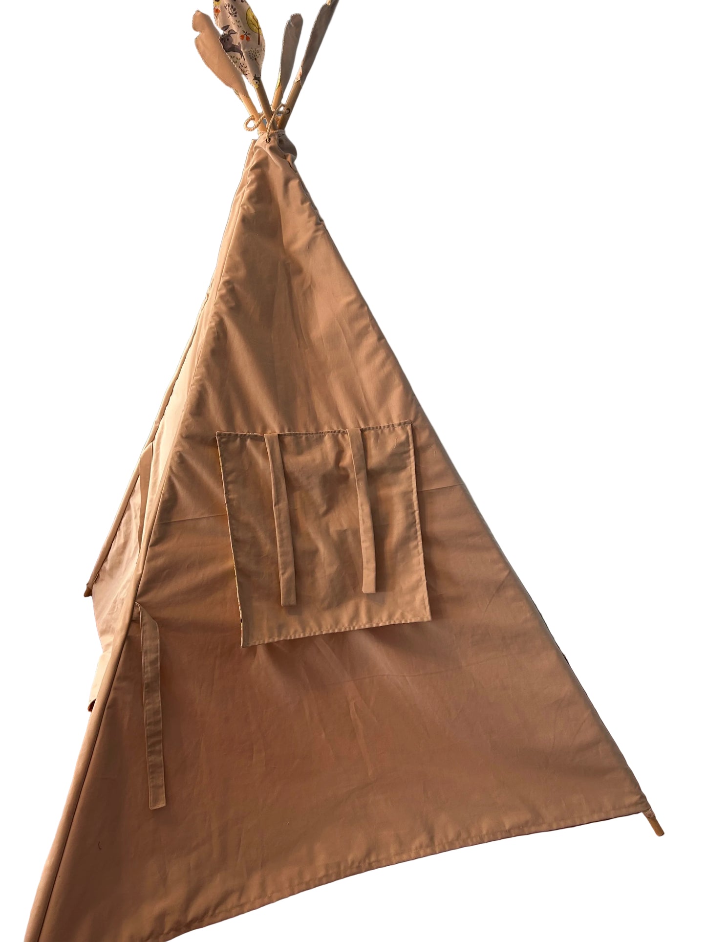Woodland Whimsy Teepee kids medium size with Window