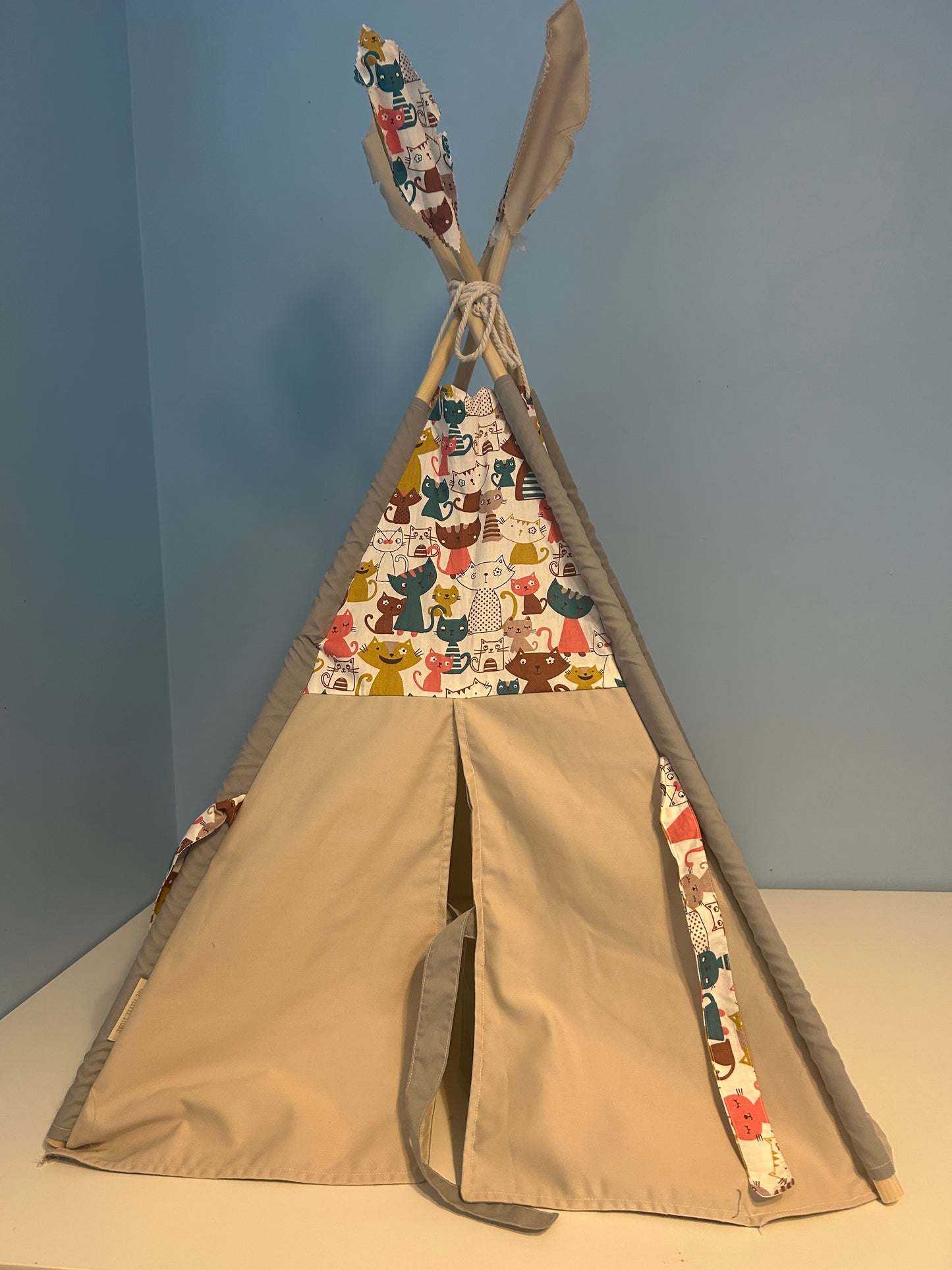 Purrfect Hideaway Cat Teepee- pets size small