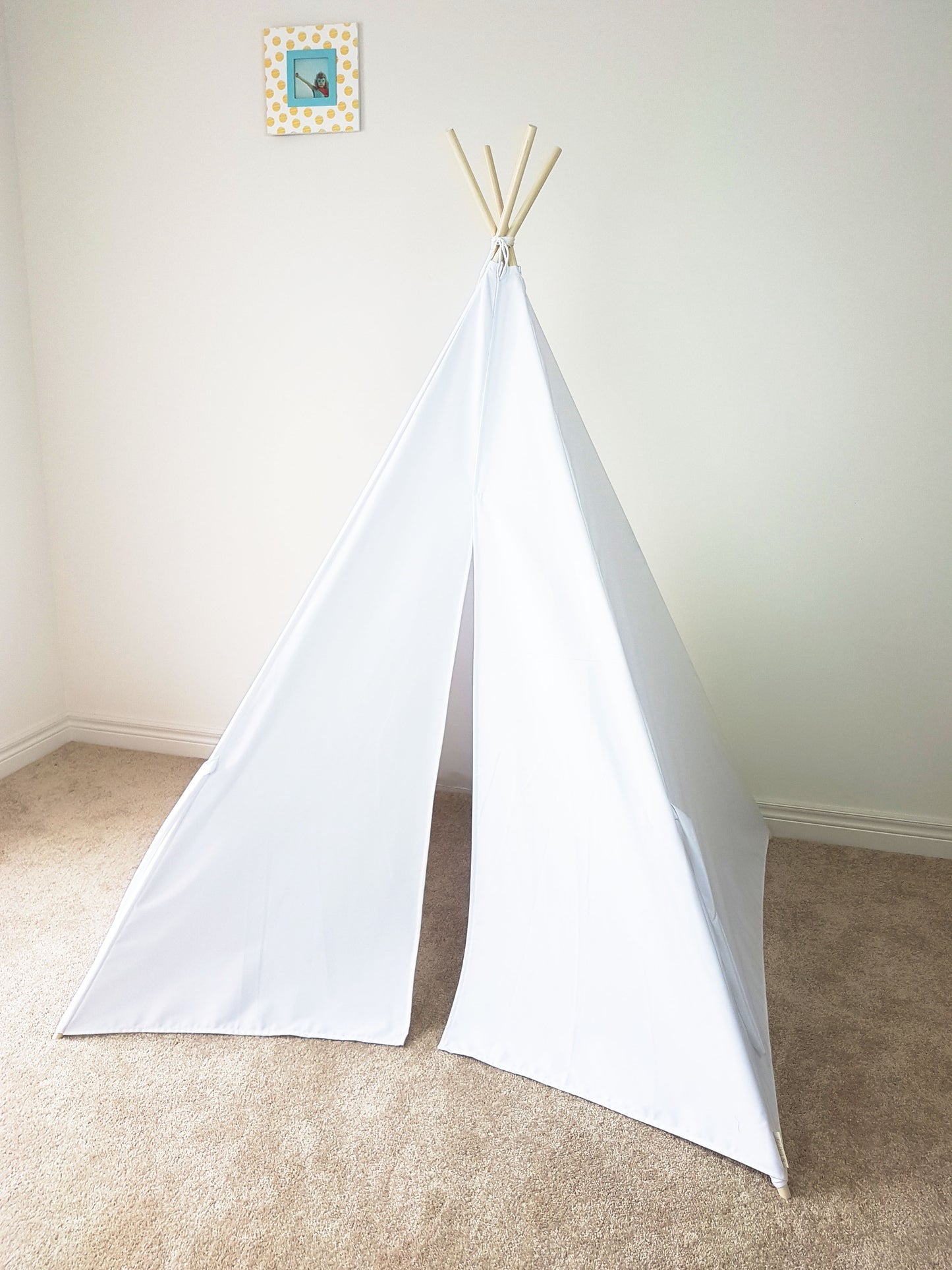 Plain White Classic Teepee image 7