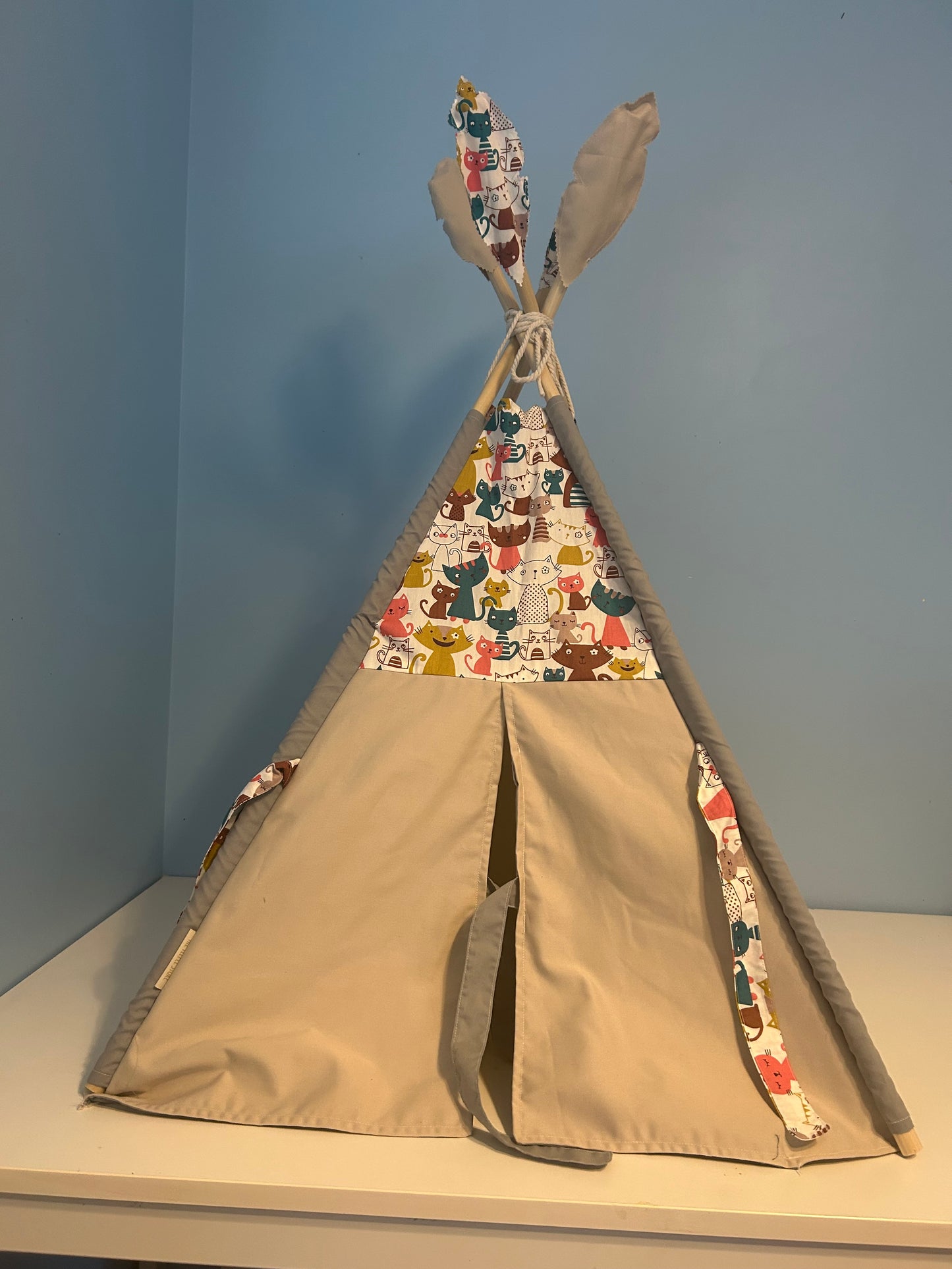 Purrfect Hideaway Cat Teepee- pets size small