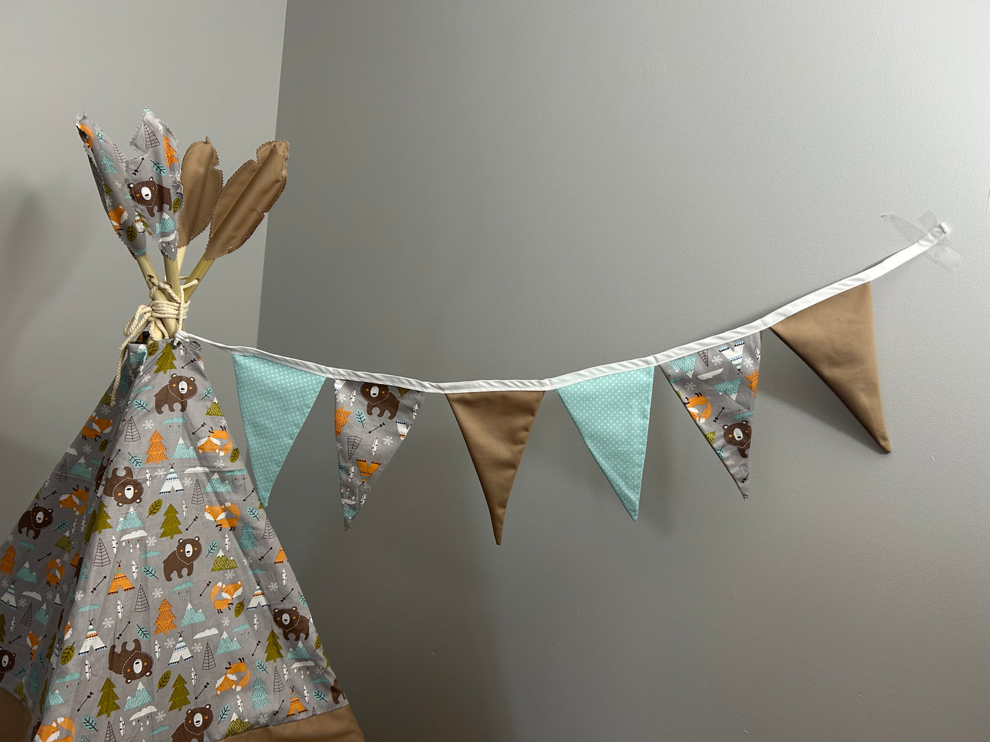 Woodland Whisper Teepee - Indoor Play Tent for Kids