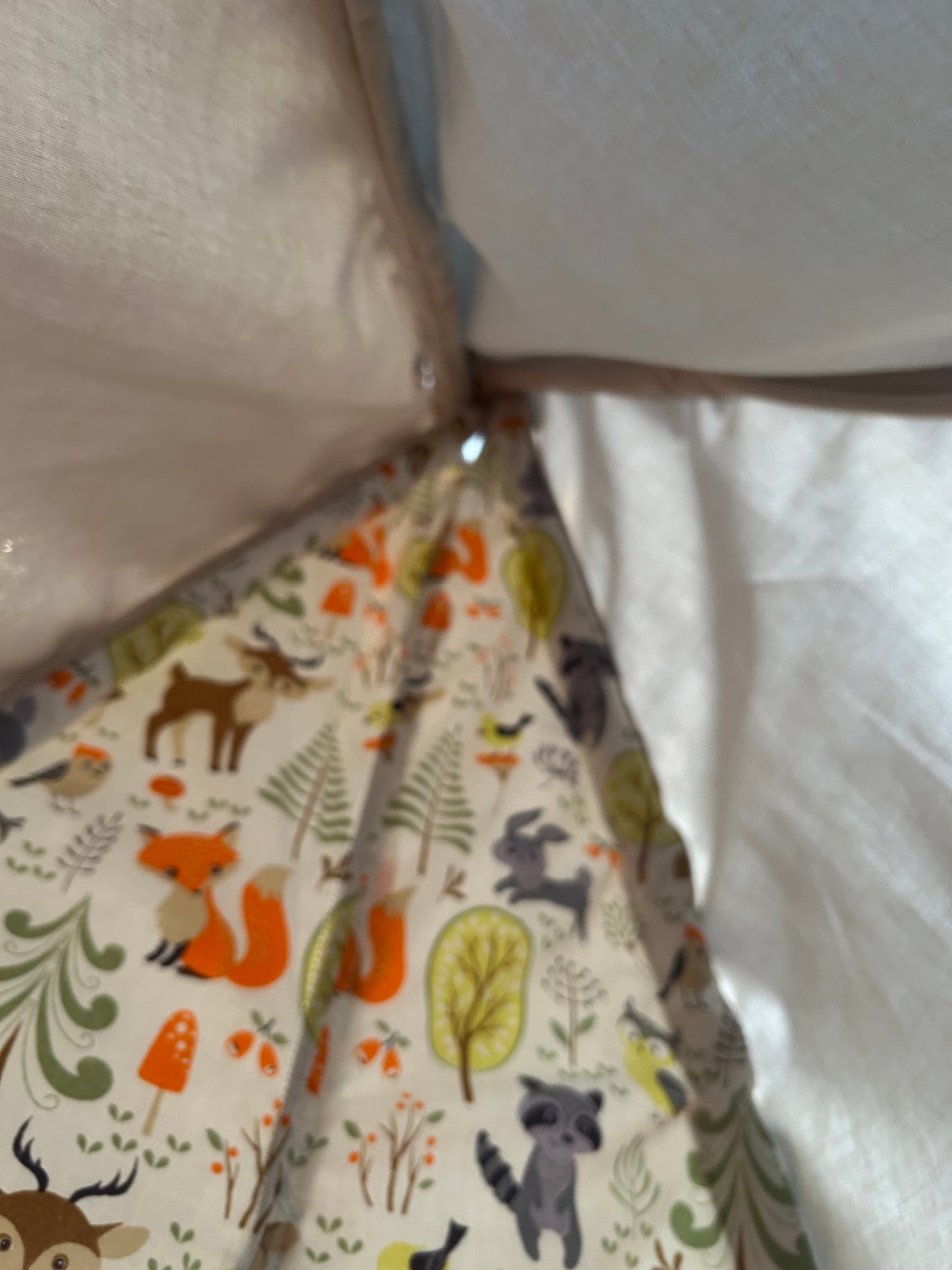 Woodland Whimsy Teepee kids medium size with Window