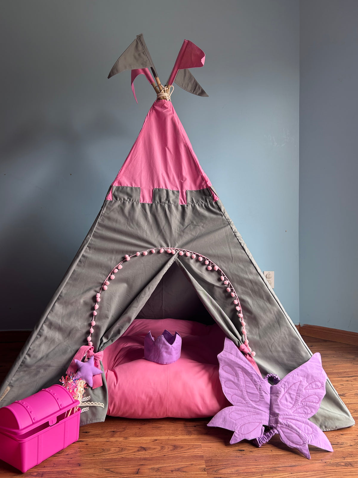 🏰 Petal Princess Castle Teepee