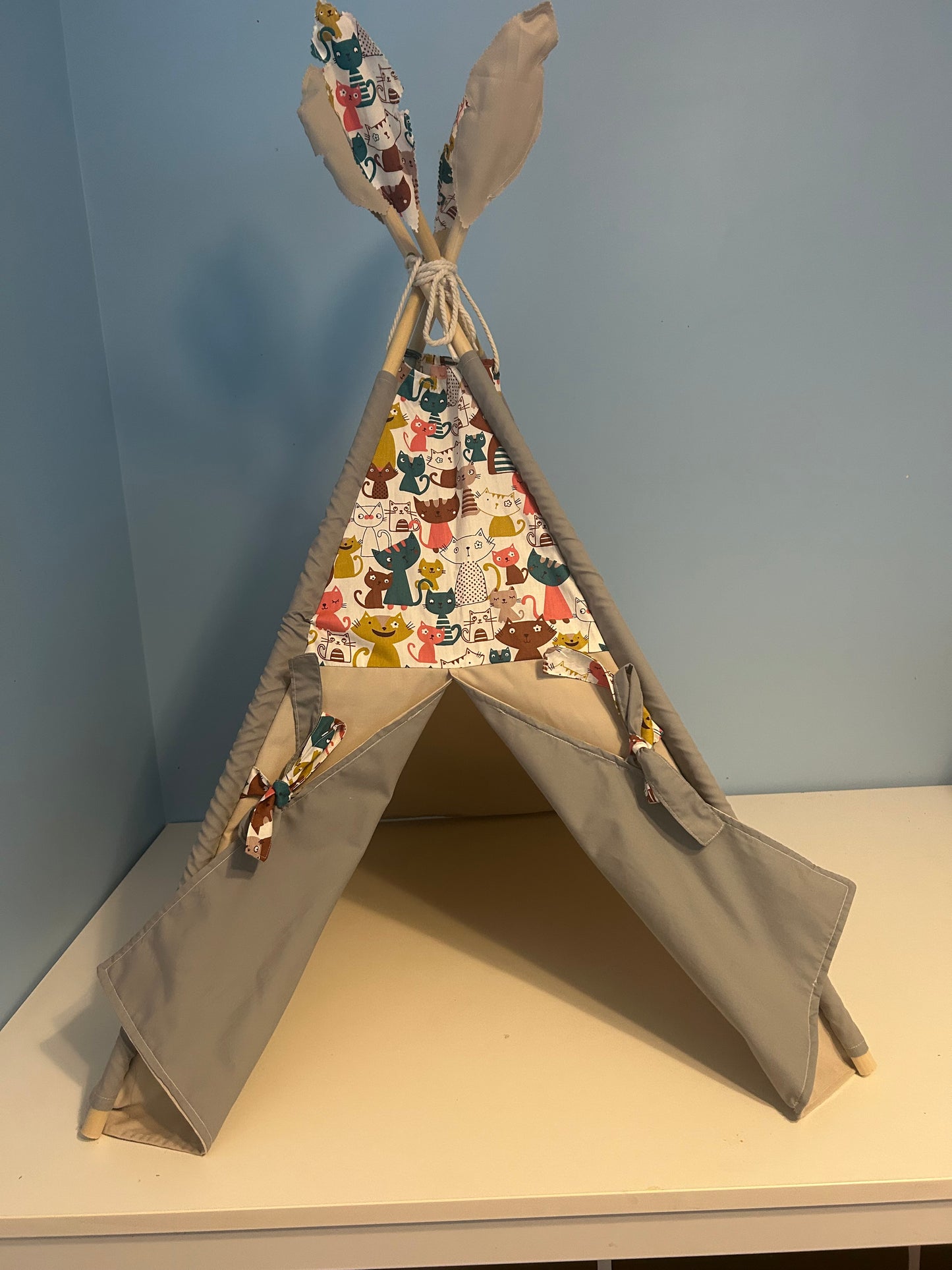 Purrfect Hideaway Cat Teepee- pets size small