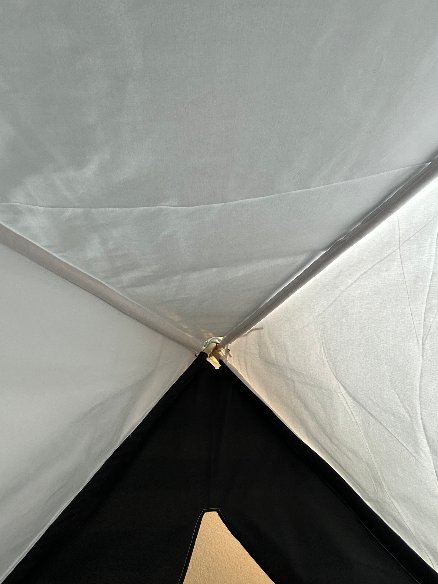 Classic Black & White Teepee