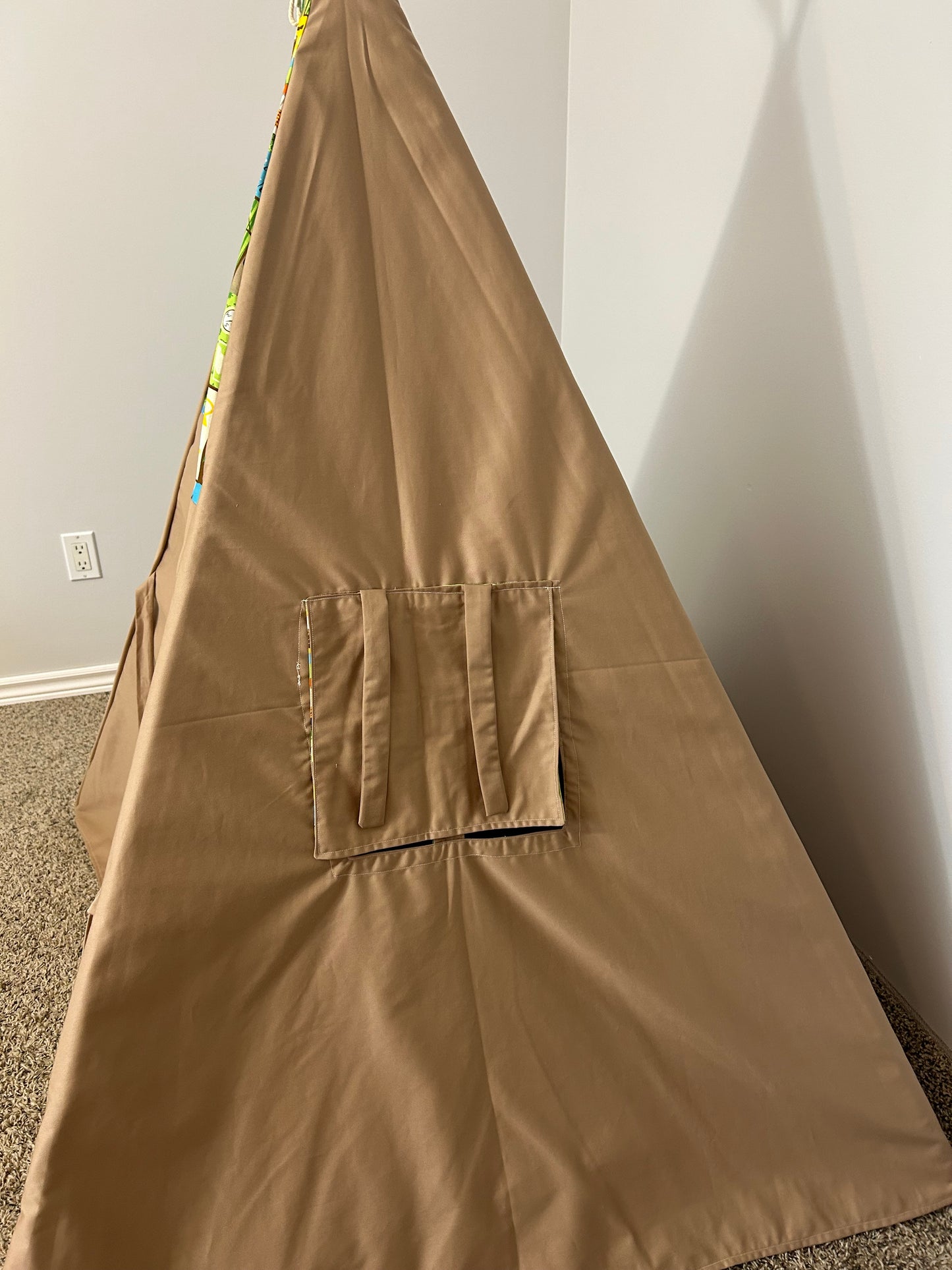 Camping Adventure Teepee – Indoor Play Tent for Kids