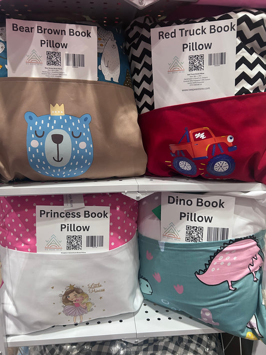 Book Pillow – 18” × 18”