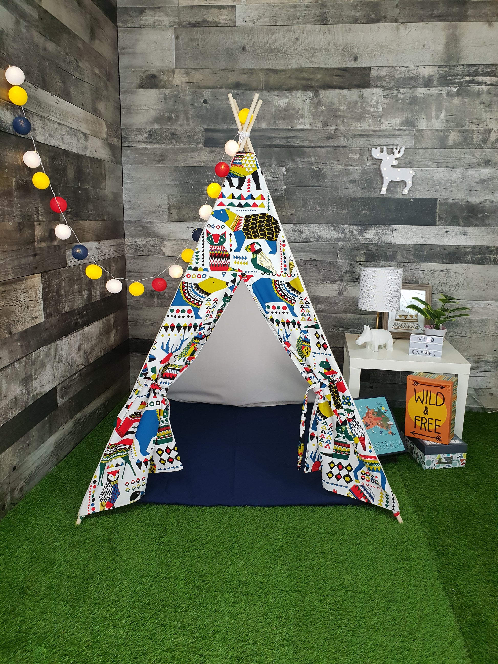 Aztec Jungle Play unisex Teepee Tent image 5